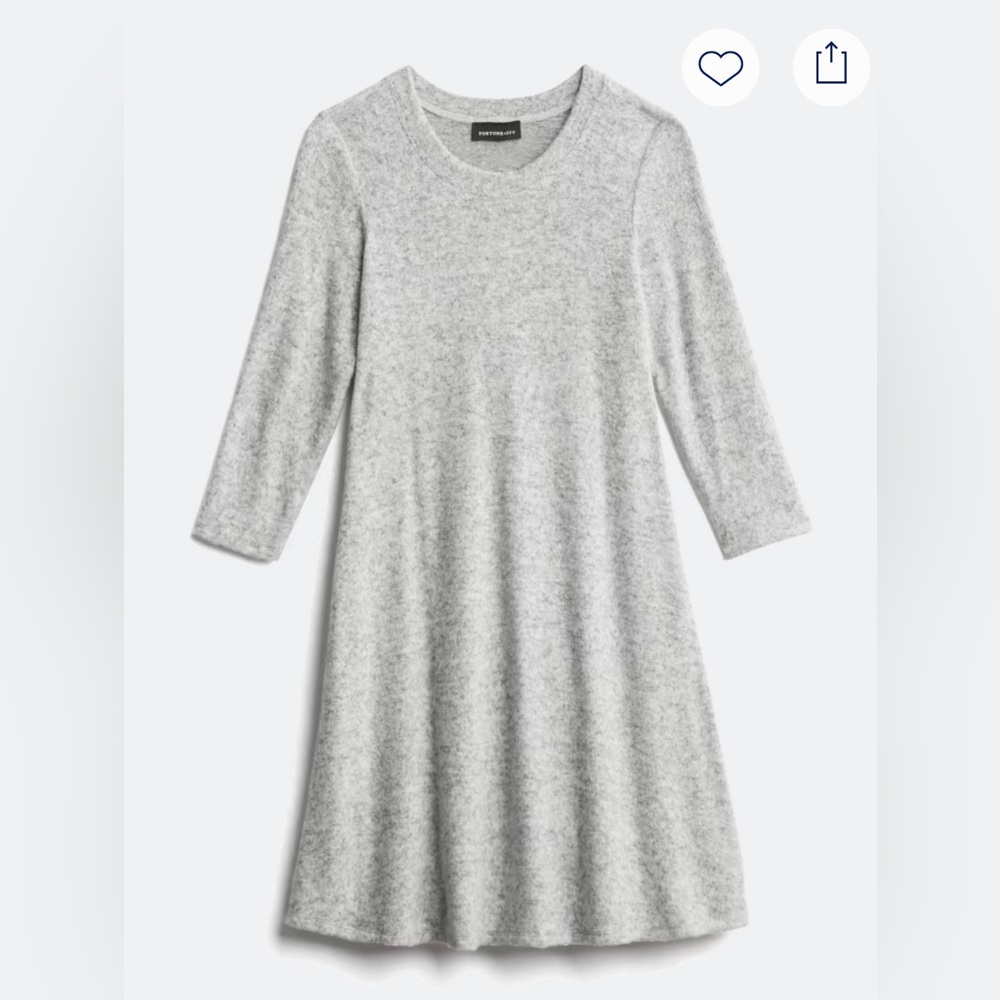 Regina Hacci Knit Long Sleeve Dress